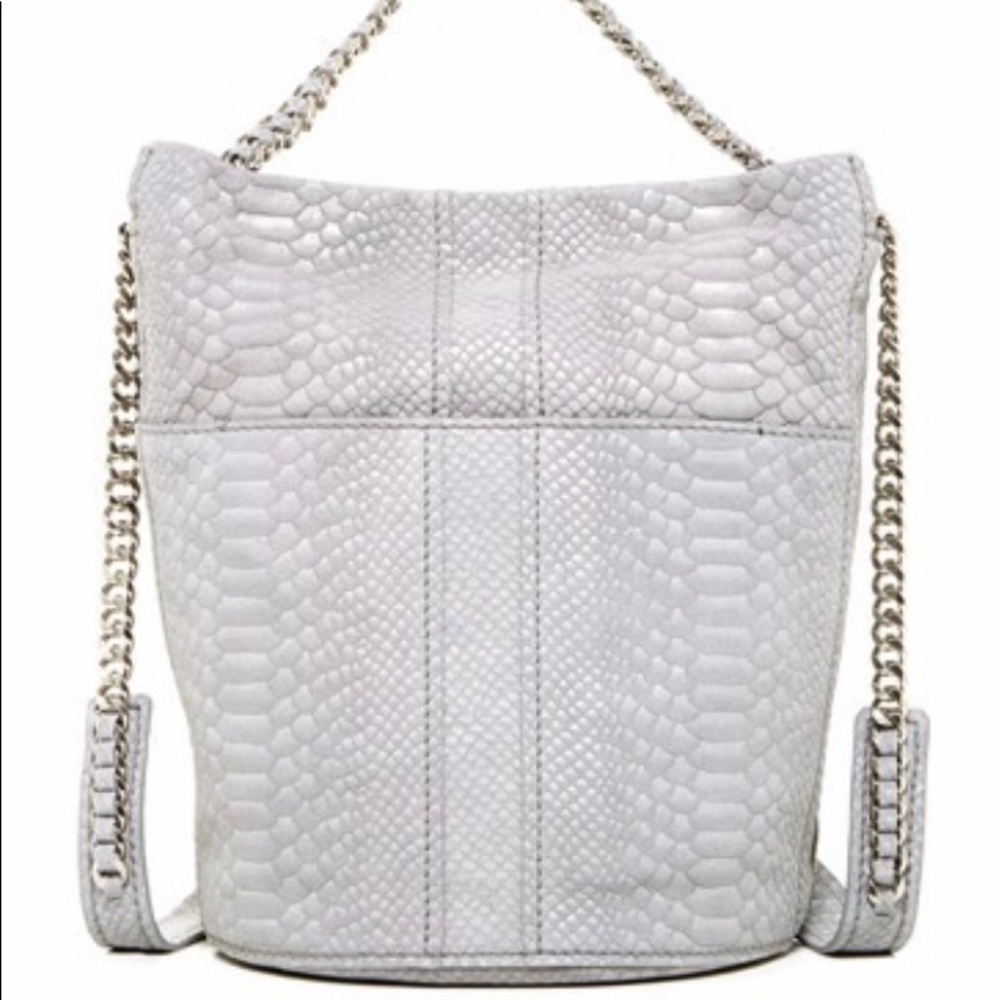 NWOT Ramy Brook New York Leather Bucket Bag